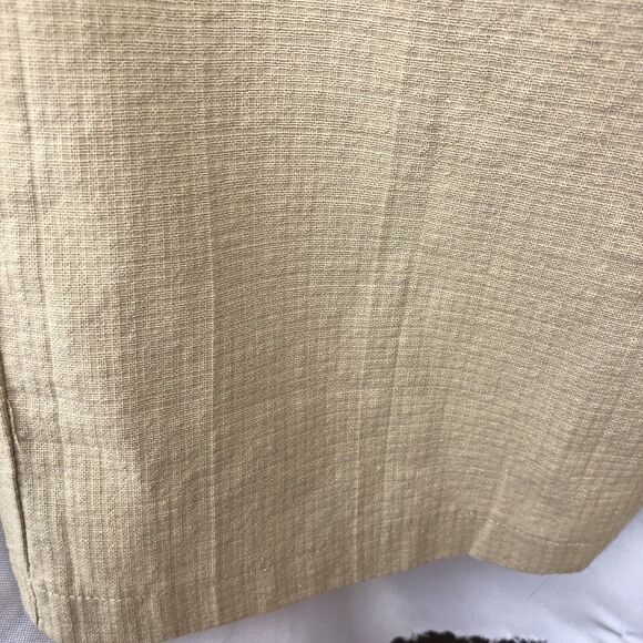 Hem & Thread Large Tan Womens Romper Jumper Cropped Overalls Pant NWOT - Picture 11 of 12